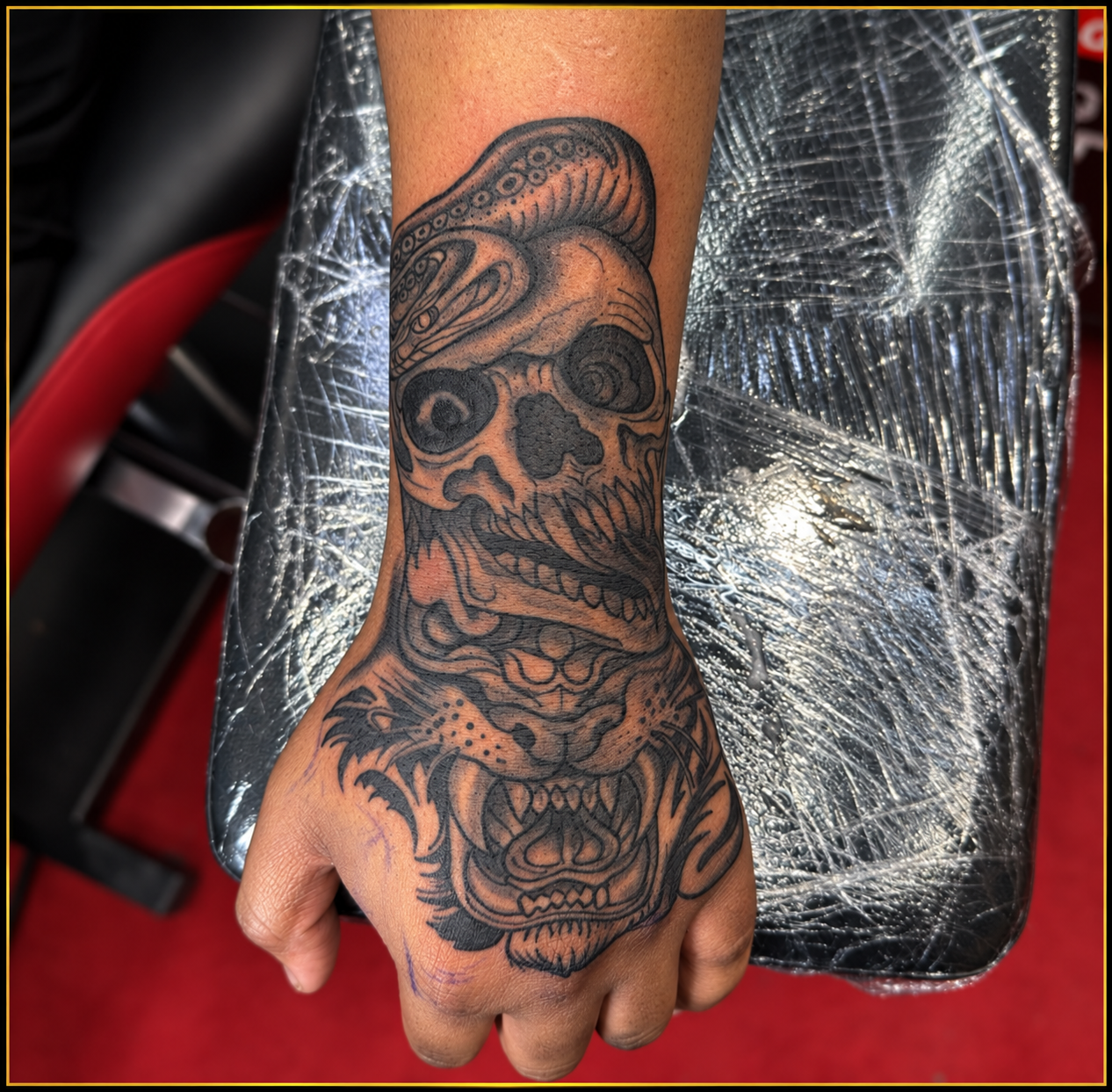 Tatouage Blackwork